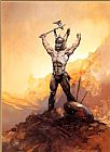Frank Frazetta Victorious painting